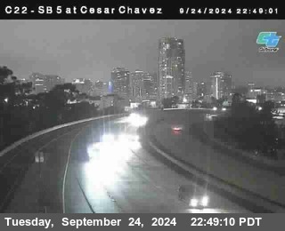 SB 5 at Cesar E Chaves Prkwy