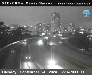 SB 5 at Cesar E Chaves Prkwy