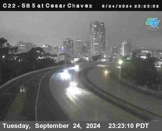 SB 5 at Cesar E Chaves Prkwy