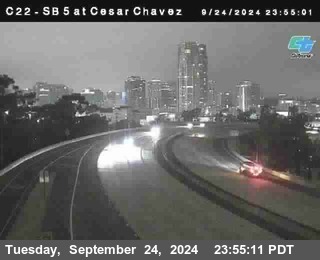 SB 5 at Cesar E Chaves Prkwy