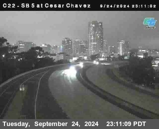 SB 5 at Cesar E Chaves Prkwy