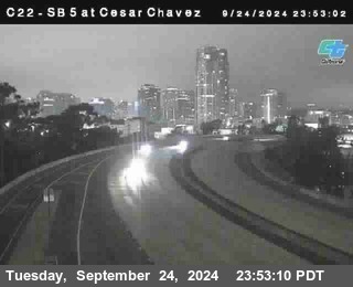 SB 5 at Cesar E Chaves Prkwy