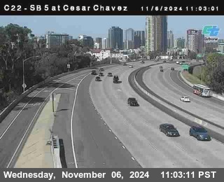 SB 5 at Cesar E Chaves Prkwy