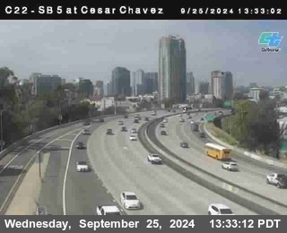 SB 5 at Cesar E Chaves Prkwy