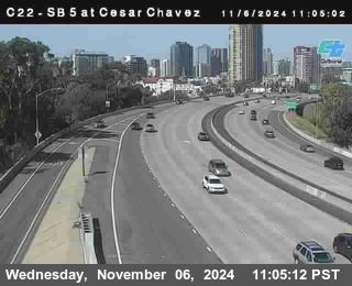 SB 5 at Cesar E Chaves Prkwy