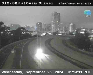 SB 5 at Cesar E Chaves Prkwy