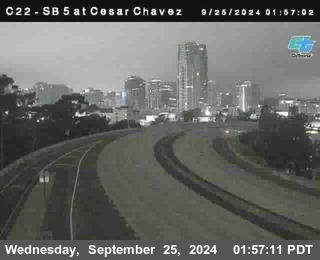 SB 5 at Cesar E Chaves Prkwy