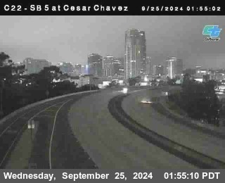 SB 5 at Cesar E Chaves Prkwy