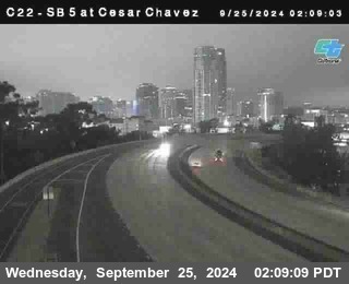 SB 5 at Cesar E Chaves Prkwy