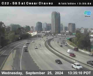 SB 5 at Cesar E Chaves Prkwy