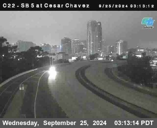 SB 5 at Cesar E Chaves Prkwy