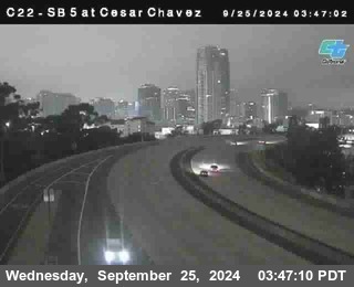 SB 5 at Cesar E Chaves Prkwy