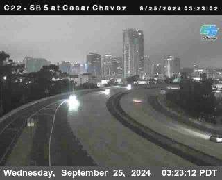 SB 5 at Cesar E Chaves Prkwy