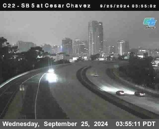 SB 5 at Cesar E Chaves Prkwy