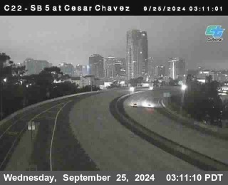 SB 5 at Cesar E Chaves Prkwy