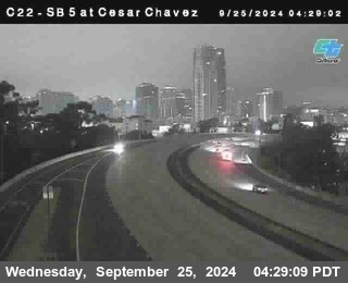 SB 5 at Cesar E Chaves Prkwy