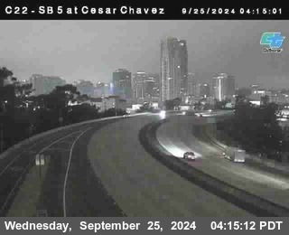 SB 5 at Cesar E Chaves Prkwy