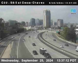 SB 5 at Cesar E Chaves Prkwy