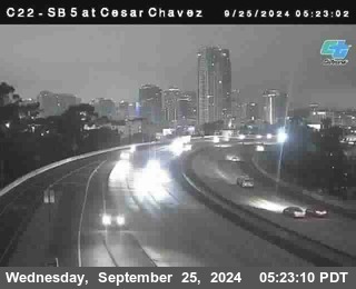 SB 5 at Cesar E Chaves Prkwy