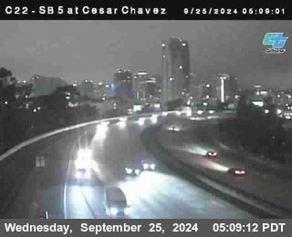 SB 5 at Cesar E Chaves Prkwy