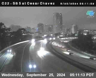 SB 5 at Cesar E Chaves Prkwy