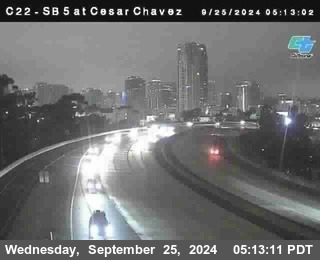 SB 5 at Cesar E Chaves Prkwy