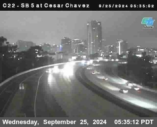 SB 5 at Cesar E Chaves Prkwy