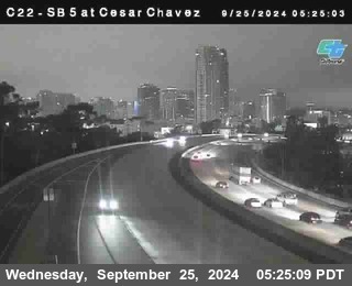 SB 5 at Cesar E Chaves Prkwy