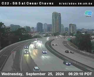 SB 5 at Cesar E Chaves Prkwy