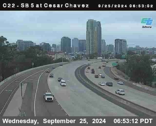 SB 5 at Cesar E Chaves Prkwy