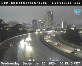 SB 5 at Cesar E Chaves Prkwy