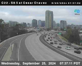 SB 5 at Cesar E Chaves Prkwy