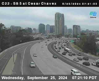 SB 5 at Cesar E Chaves Prkwy