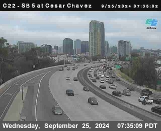 SB 5 at Cesar E Chaves Prkwy