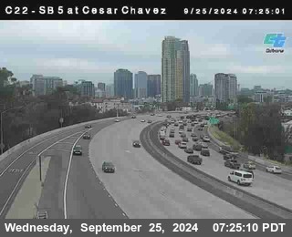 SB 5 at Cesar E Chaves Prkwy