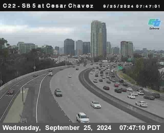 SB 5 at Cesar E Chaves Prkwy