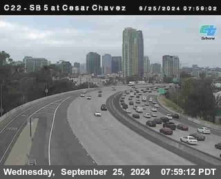 SB 5 at Cesar E Chaves Prkwy