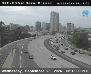 SB 5 at Cesar E Chaves Prkwy