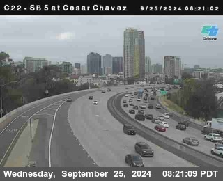 SB 5 at Cesar E Chaves Prkwy