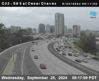 SB 5 at Cesar E Chaves Prkwy