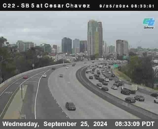 SB 5 at Cesar E Chaves Prkwy