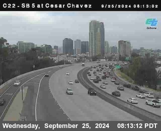 SB 5 at Cesar E Chaves Prkwy