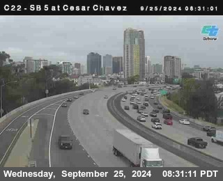 SB 5 at Cesar E Chaves Prkwy