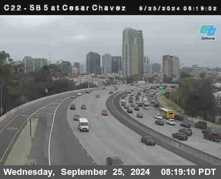 SB 5 at Cesar E Chaves Prkwy