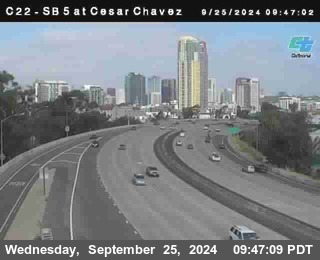 SB 5 at Cesar E Chaves Prkwy