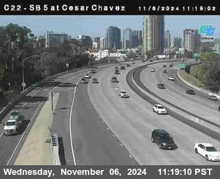 SB 5 at Cesar E Chaves Prkwy