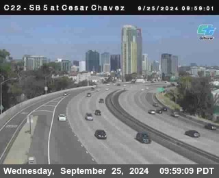 SB 5 at Cesar E Chaves Prkwy