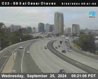 SB 5 at Cesar E Chaves Prkwy