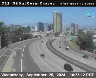 SB 5 at Cesar E Chaves Prkwy