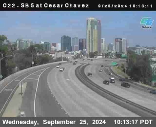 SB 5 at Cesar E Chaves Prkwy